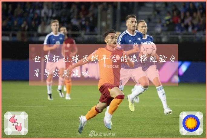 世界杯让球买球平台的选择经验分享与实用建议