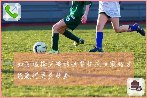 如何选择正确的世界杯投注策略才能赢得更多收益