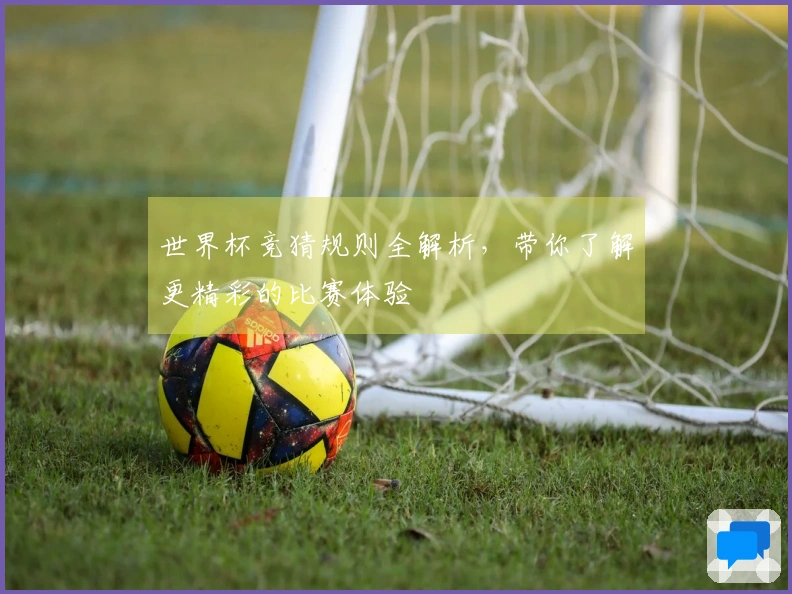 世界杯竞猜规则全解析，带你了解更精彩的比赛体验